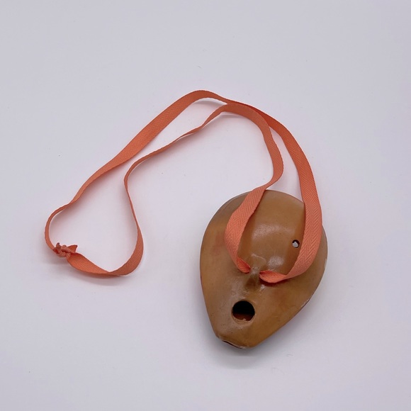 PERUVIAN OCARINA VESSEL FLUTE - Picture 2 of 2